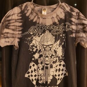 Ed Hardy Kids Graphic T-Shirt - Black